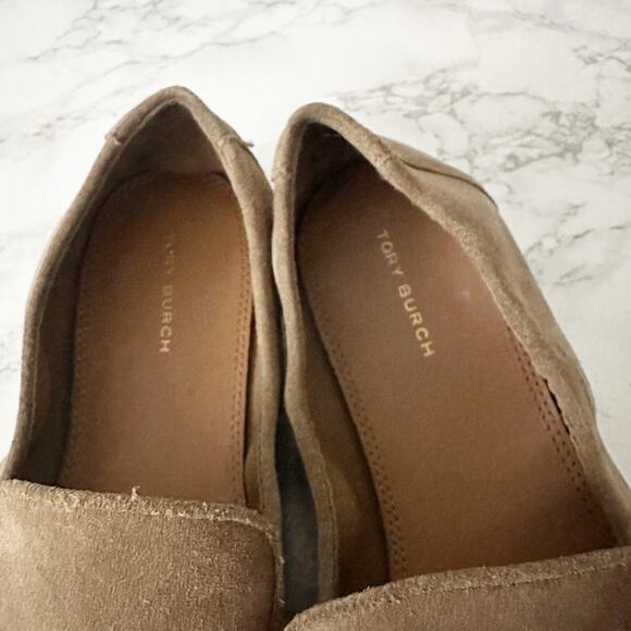 Tory Burch River Rock Suede Ballet Loafers women’s Size 9 excellent condition - Picture 6 of 12
